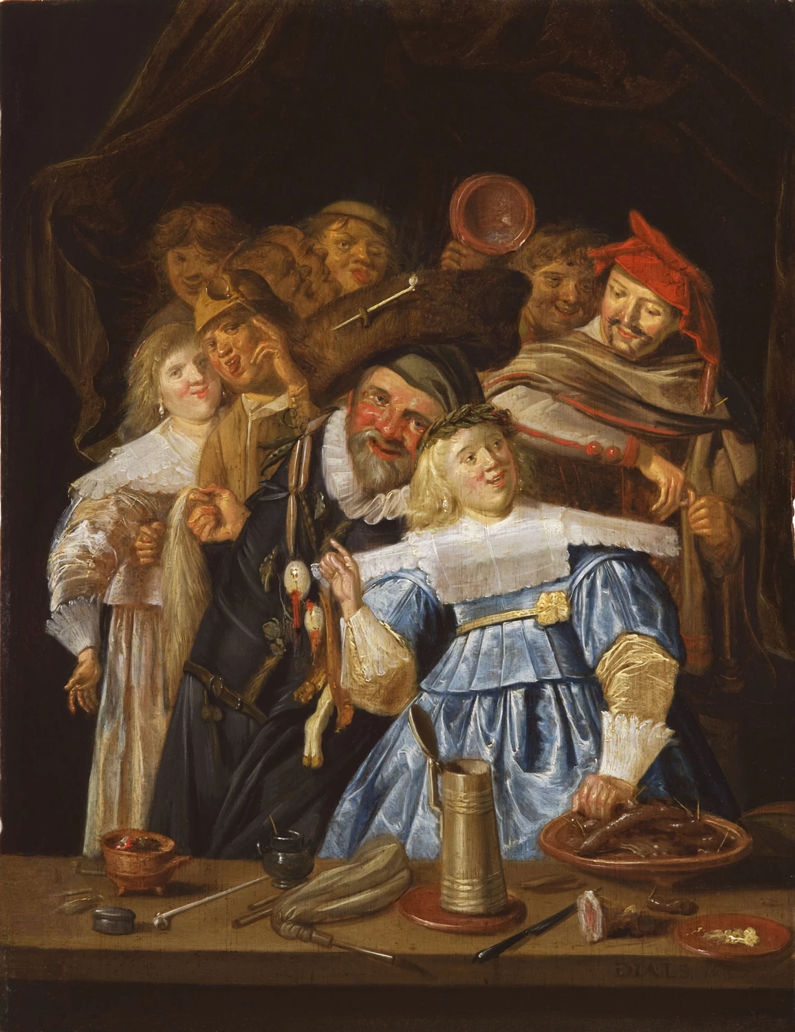 Allegra compagnia del martedì grasso - Fondation Custodia, Collection Frits Lugt